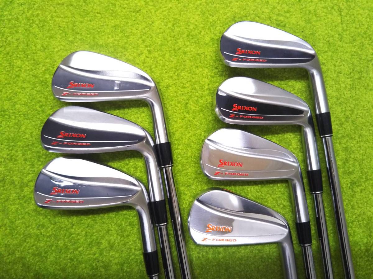 DUNLOP SRIXON Z FORGED Dynamic Gold 4-9，P 7本セット アイアンセット 