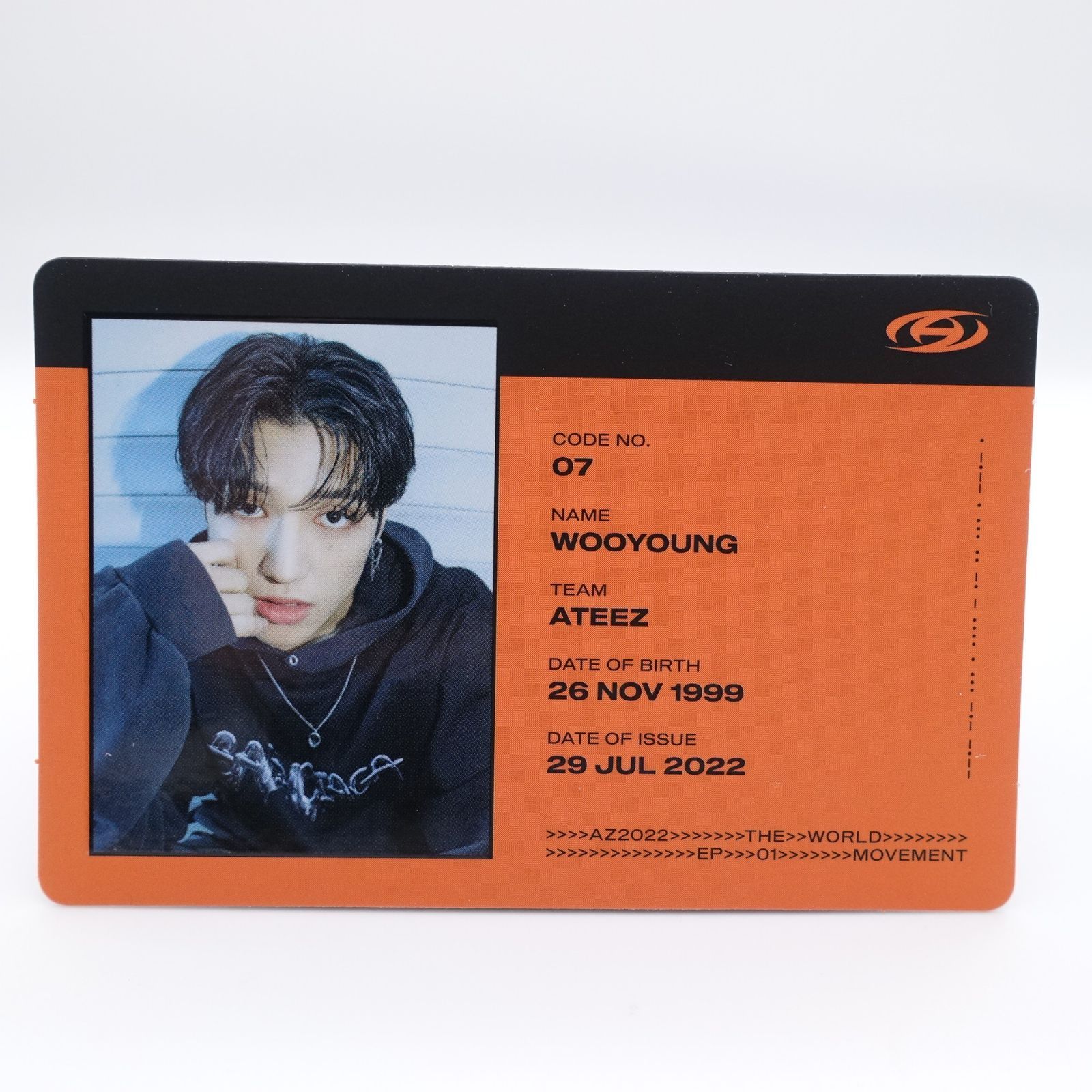 ATEEZ ウヨンID CARD LIMITED トレカ フォト カード エイティーズ