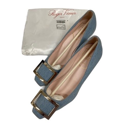 ロジェヴィヴィエ ROGER VIVIER パンプス セットバックヒール 靴