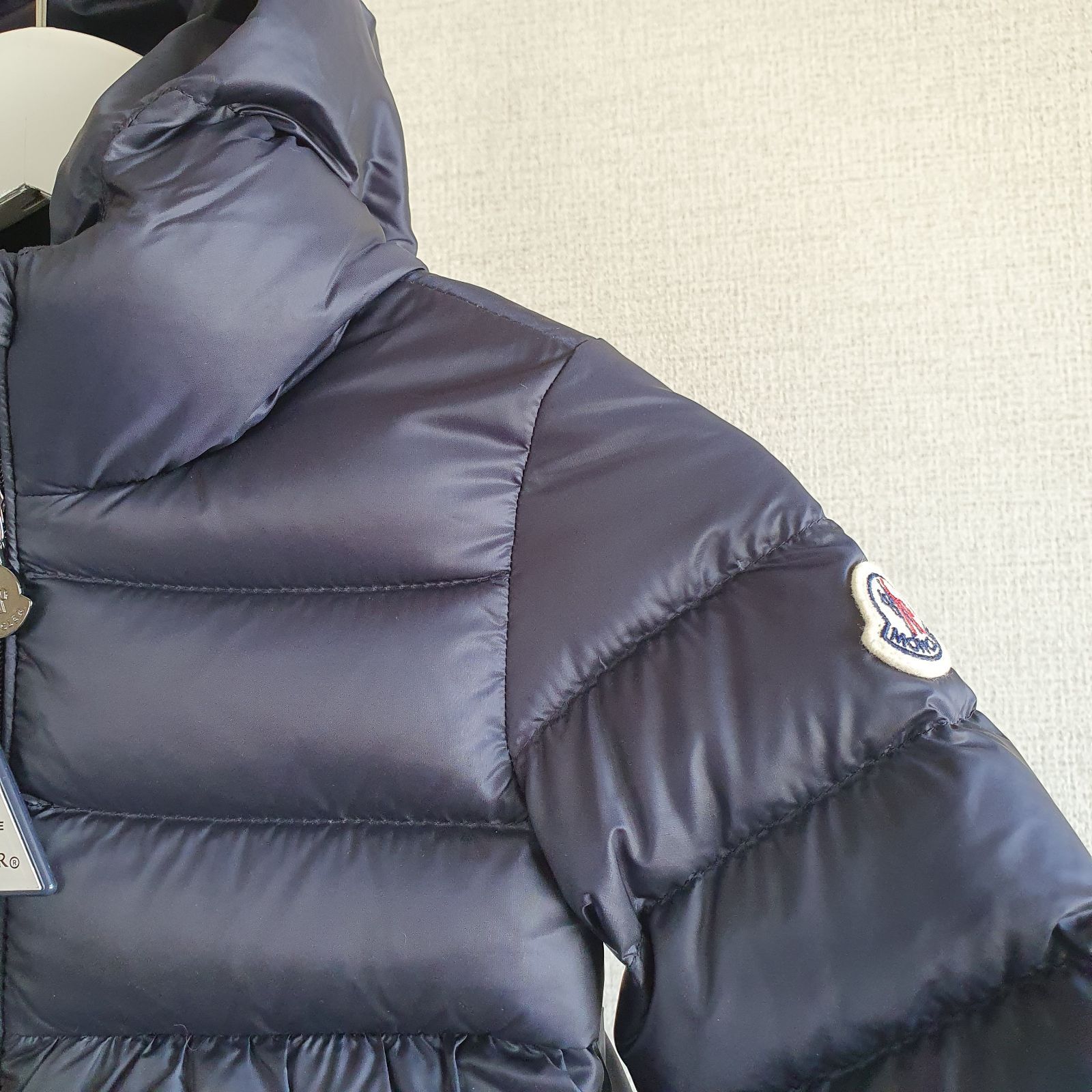 新品・未使用】MONCLER BABY Odile ダウンジャケット ネイビー 12/18M 