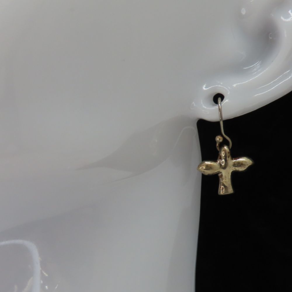 中古】Tiffany & Co. ティファニー バードクロス ピアス