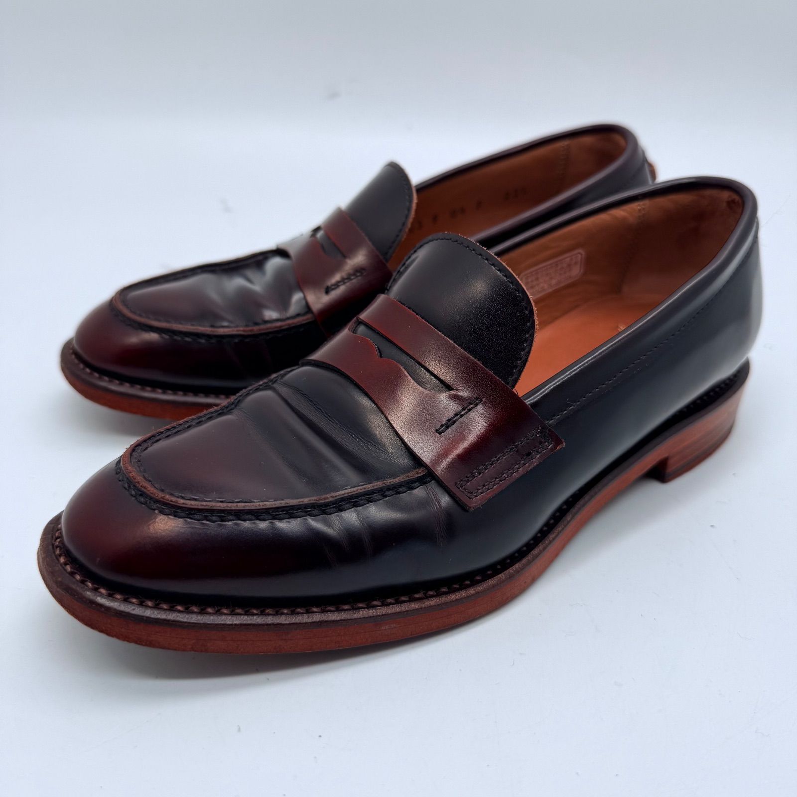 REGAL W s Penny Loafer 22.5 goodyear welt dark burgundy リーガル レディース グッドイヤーウェルト ペニーローファー 革靴