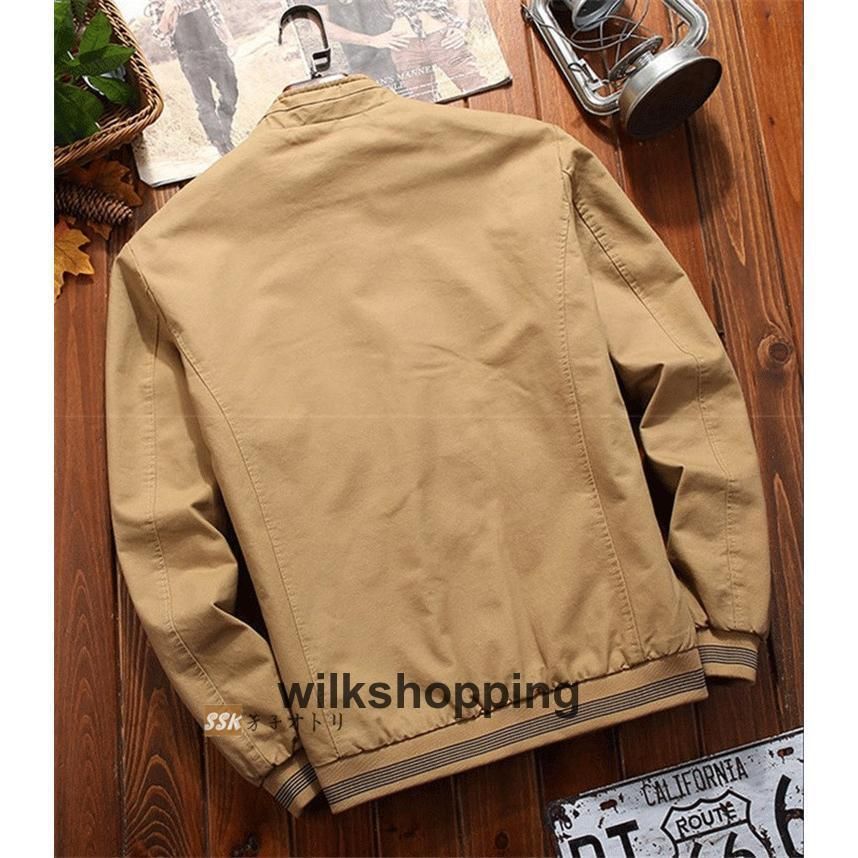 ミリタリージャケット メンズ ジャケット ブルゾン ジャンパー アウター 秋服 冬 トラックジャケット NEXPOTALLINN_EU