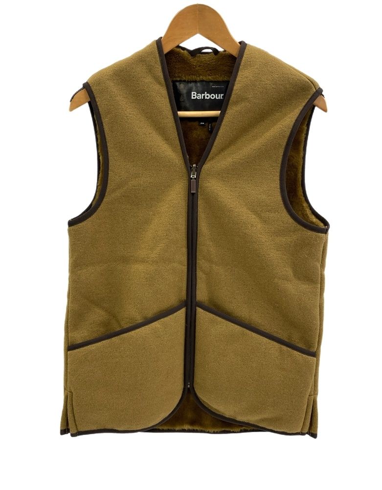 バブアー Barbour パイルライナー ボアベスト MIL0004 サイズ38 ベスト カーキ 101MT-3842