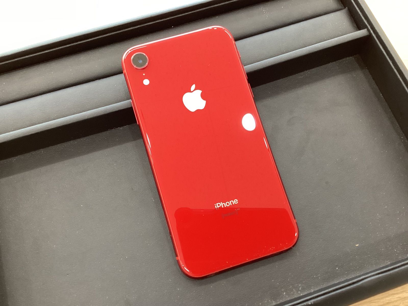 SA122 【美品】Apple iPhone XR 本体 64GB プロダクトレッド SIM