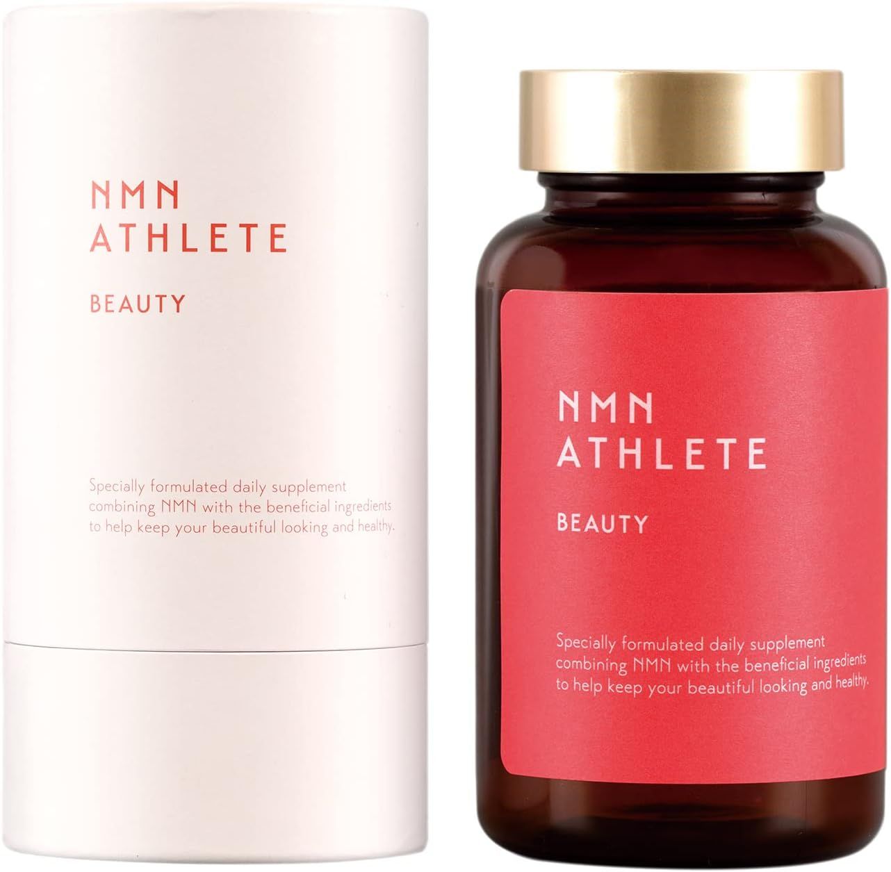 Amazonから発送 NMN ATHLETE エヌエムエヌ アスリート BEAUTY SUPPLEMENT 120粒