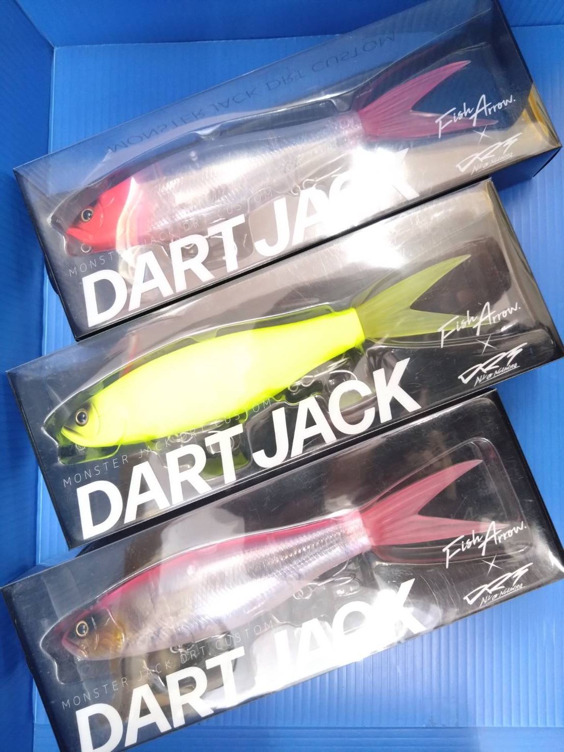 DRT × Fish Arrow ダートジャック 3個セット フィッシュアロー DRT ダートジャック 3点 Aセット 未開封