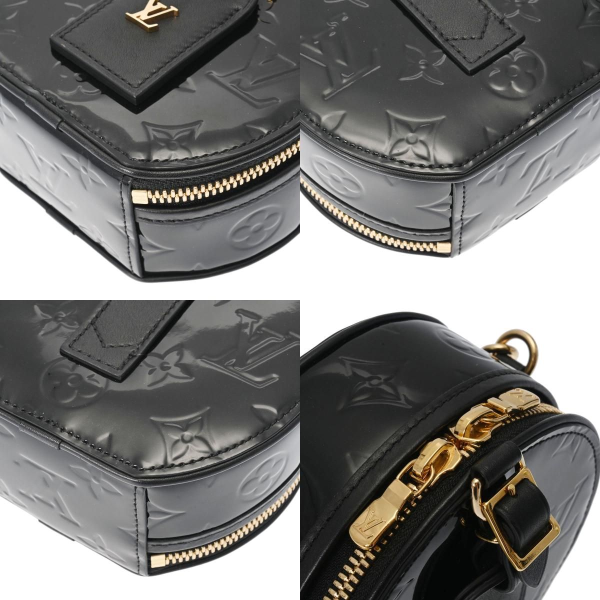 ルイヴィトン ヴェルニ ミニボワットシャポー ノワール M44699