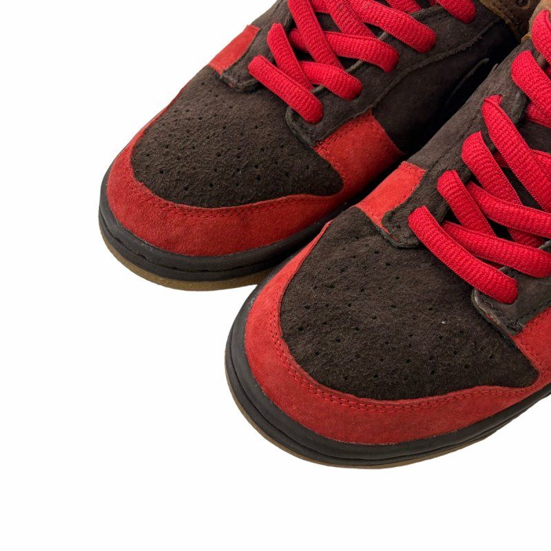 ナイキ エスビー NIKE SB DUNK LOW SB Bison つま赤 3042892-226