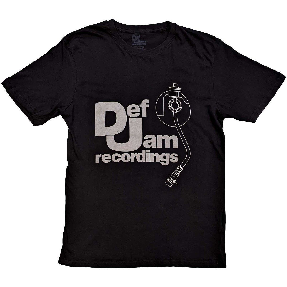 Def Jam Tシャツ デフ ジャム レコーディングス LOGO & STYLUS 黒 正規品