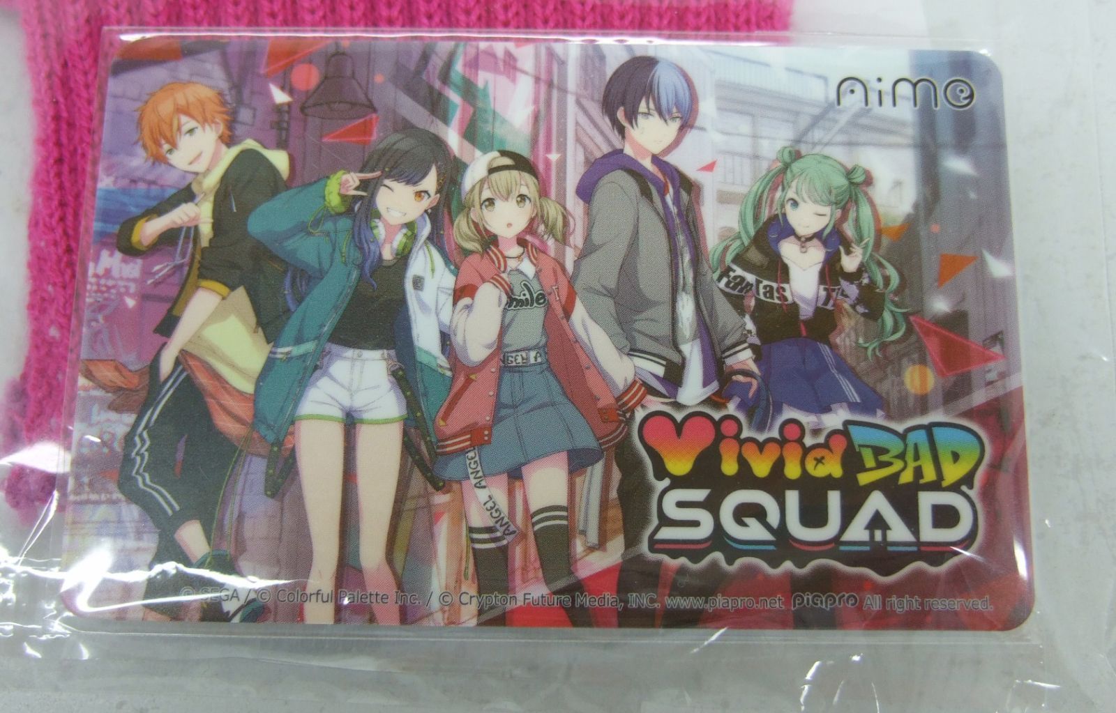 プロセカ Vivid BAD SQUAD 手袋 & Aimeカードセット - メルカリ