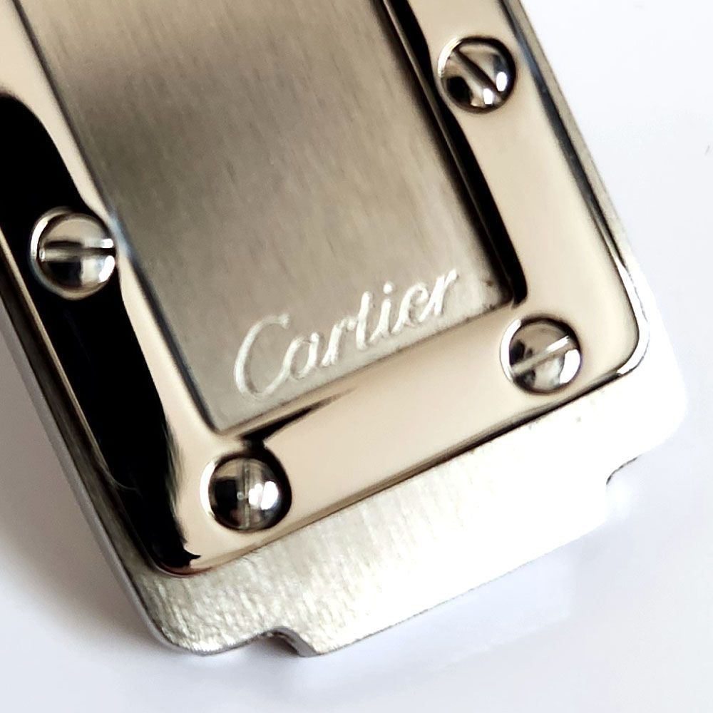 カルティエ Cartier サントス キーリング ー シルバー メタル
