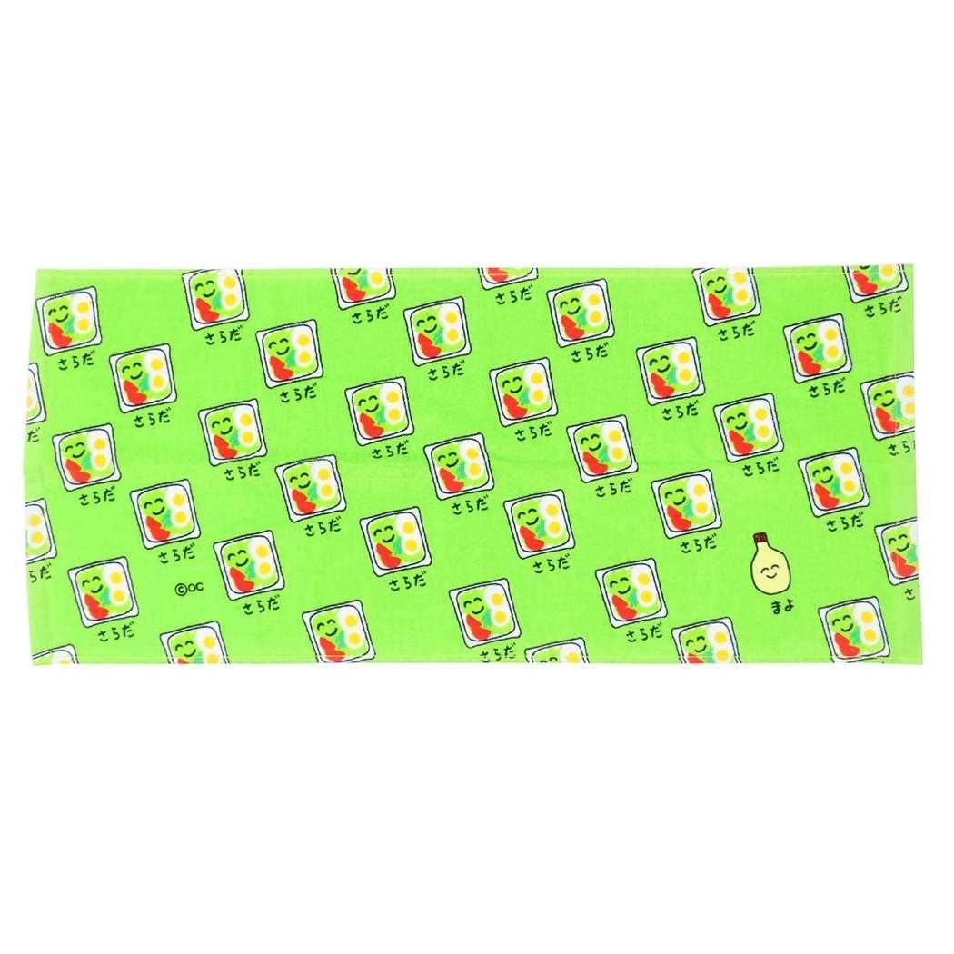 メール便】コンビニおえかきさん フェイスタオル プリントロングタオル