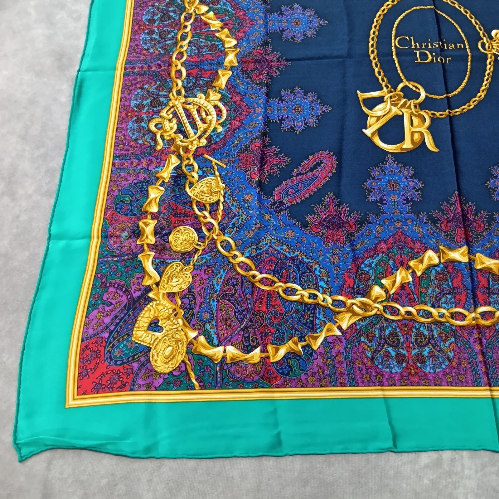 Christian Dior クリスチャンディオール 大判スカーフ - メルカリ