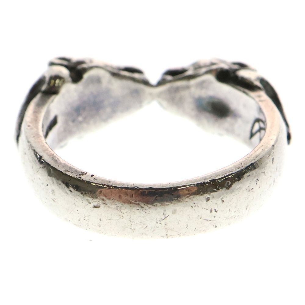 CRAZY PIG クレイジーピッグ TWO TIGER HEADS 2タイガーヘッド リング シルバー