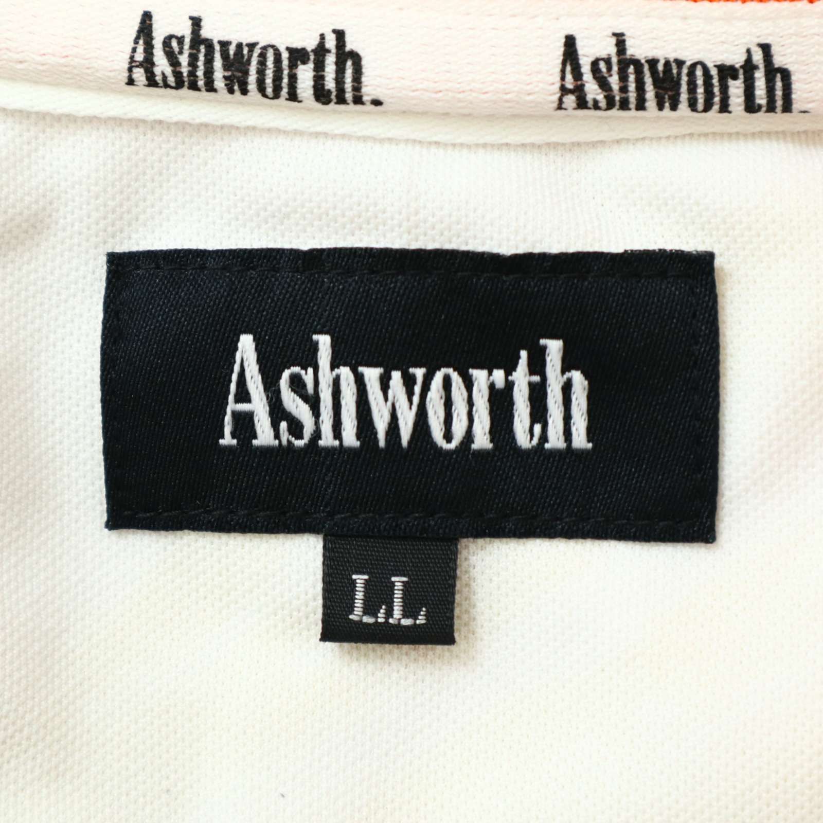 H261*ASHWORTH アシュワース☆ニット☆中綿☆ゴルフ☆ジャケット☆白 H261*ASHWORTH アシュワース☆ニット☆中綿☆ゴルフ☆ジャケット☆白