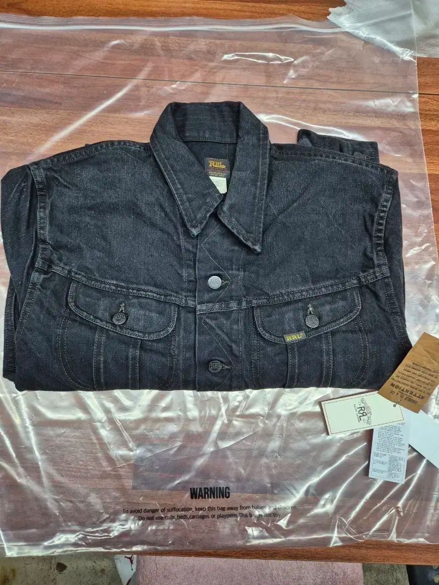 RRL トラッカージャケット　ブラック デニム トラッカー ジャケット（デニムジャケット）｜RRL