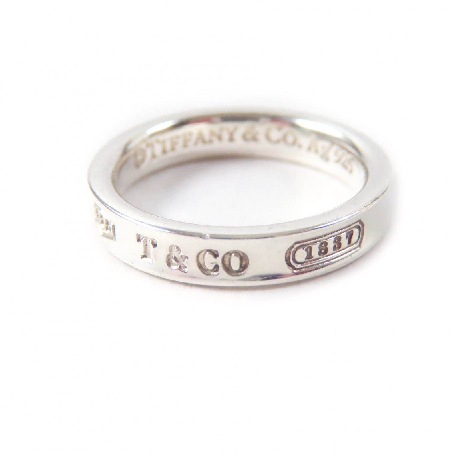 美品☆TIFFANY&Co. ティファニー ティファニー1837 ナローリング