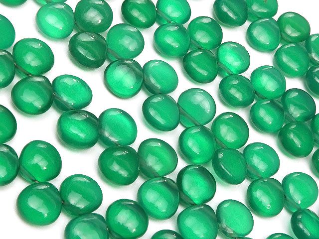 グリーンオニキス マロン 6～7mm【1連販売】 / 9-30 OX-GRMR