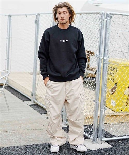 Hurley/ハーレー M OVRSZ EMB HRLY SWEAT CREW メンズ トレーナー