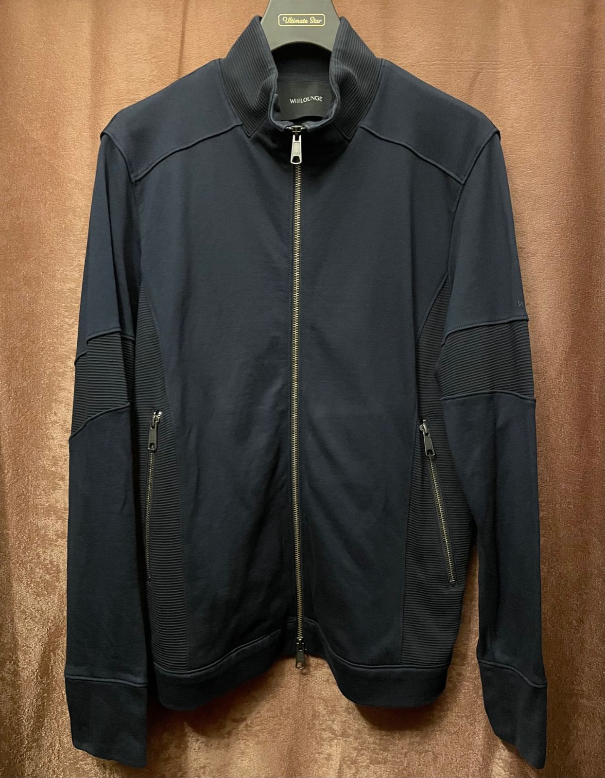 nano universe 取り扱い】WillLOUNGE フルジップトラックジャケット