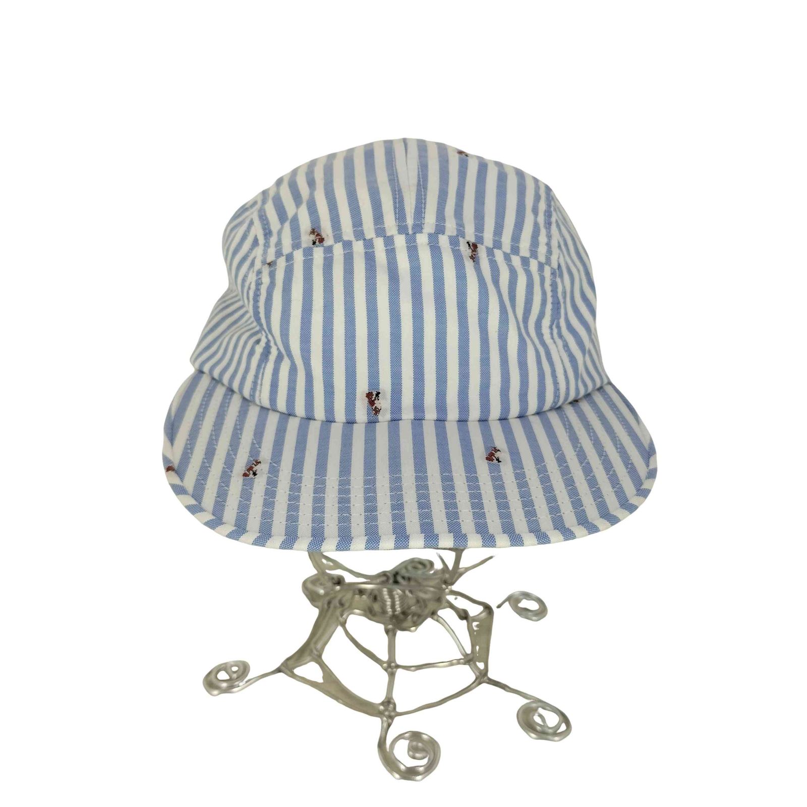メゾンキツネ MAISON KITSUNE Jacquard Fox 5 Panel Cap ジャ
