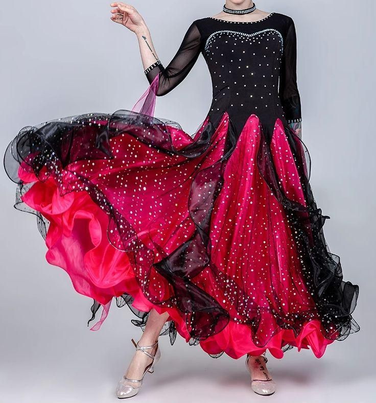 新品未使用新色 社交ダンスドレス モダンダンス 蝶々刺繍 オーダー