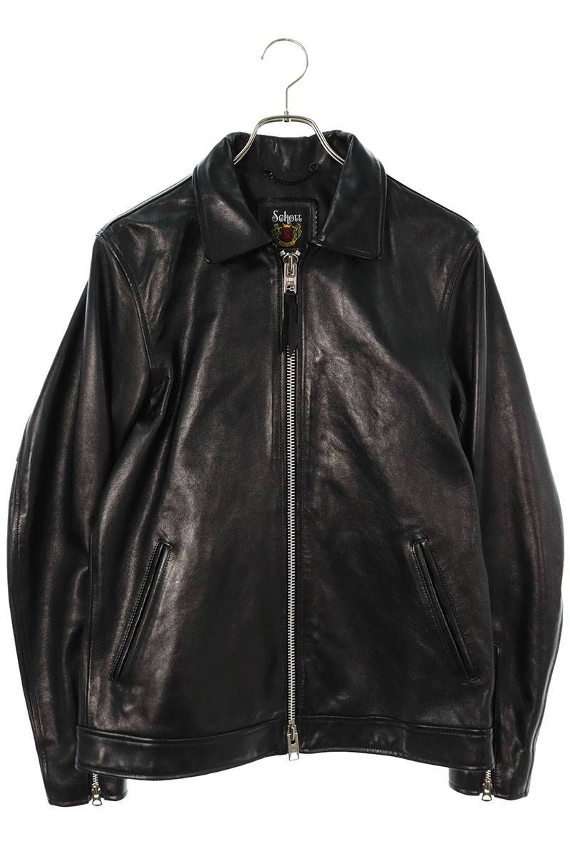 ショット 70294 ラムレザーレザージャケット メンズ L - メルカリ