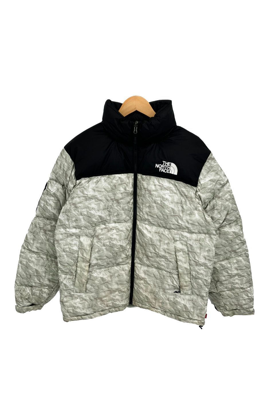 Supreme x The North Face 19AW Paper Print Nuptse Jacket NF0A3SDD ...