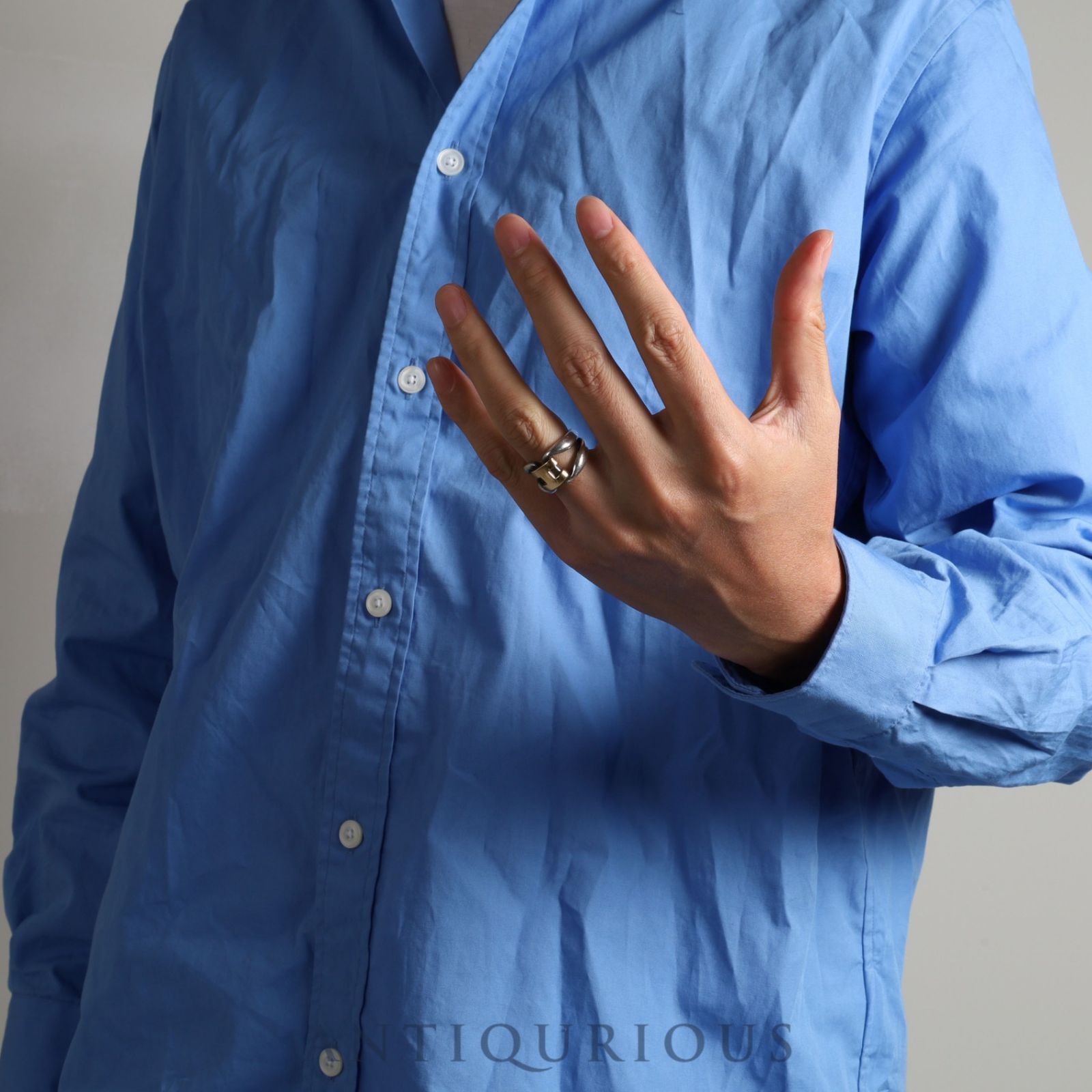 エルメス リング ヒストリー #52 10.5号 SV925/750 - メルカリ