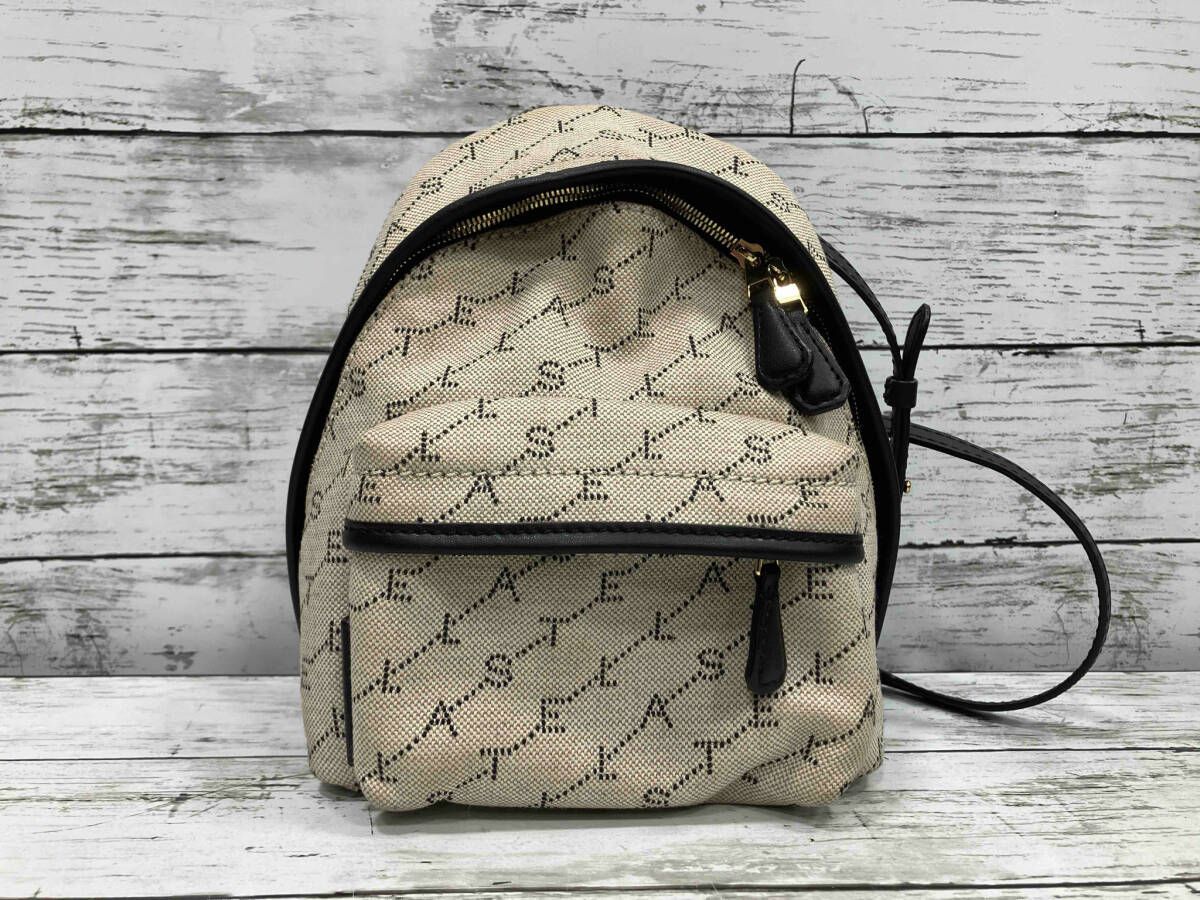 STELLA McCARTNEY ステラマッカートニー ミニリュック キャンバスデニム モノグラム 557914 W8437 9740