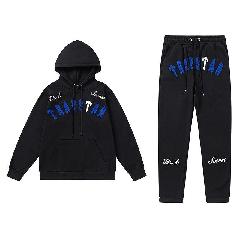 Trapstar トラップスター 裏起毛セットアップ ブラック - メルカリ