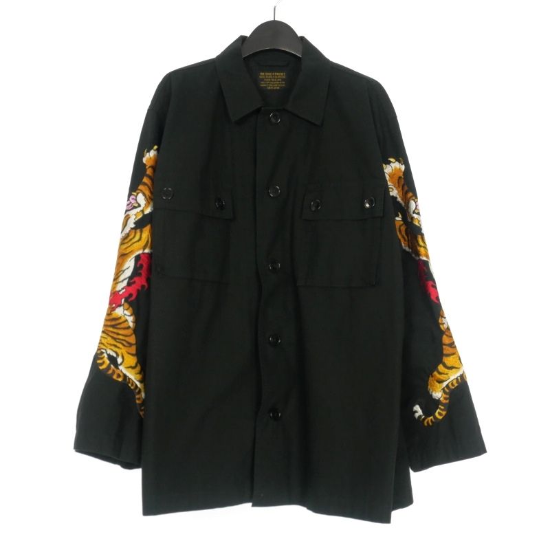 WACKO MARIA ワコマリア　ティムリーハイ　アーミーシャツ　刺繍　S 楽天市場】【送料無料】WACKO MARIA × TIM LEHI ARMY SHIRT