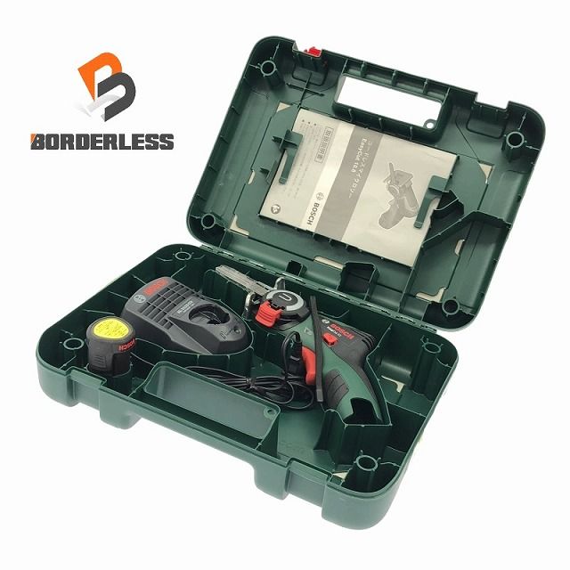 BOSCH ボッシュ 10.8V コードレスマイクロソー Easy Cut 12|イージーカット12 バッテリ1個 2.0Ah 充電器 ケース付