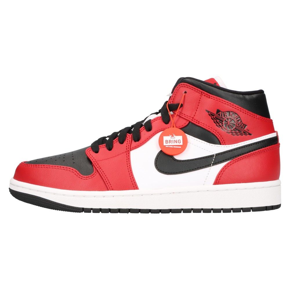 NIKE (ナイキ) AIR JORDAN 1 MID BRED TOE 554724-069 エアジョーダン1 