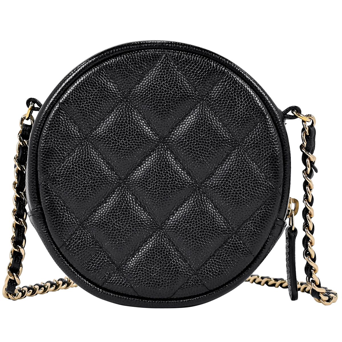 シャネル CHANEL ココマーク ラウンド チェーン ショルダーバッグ 