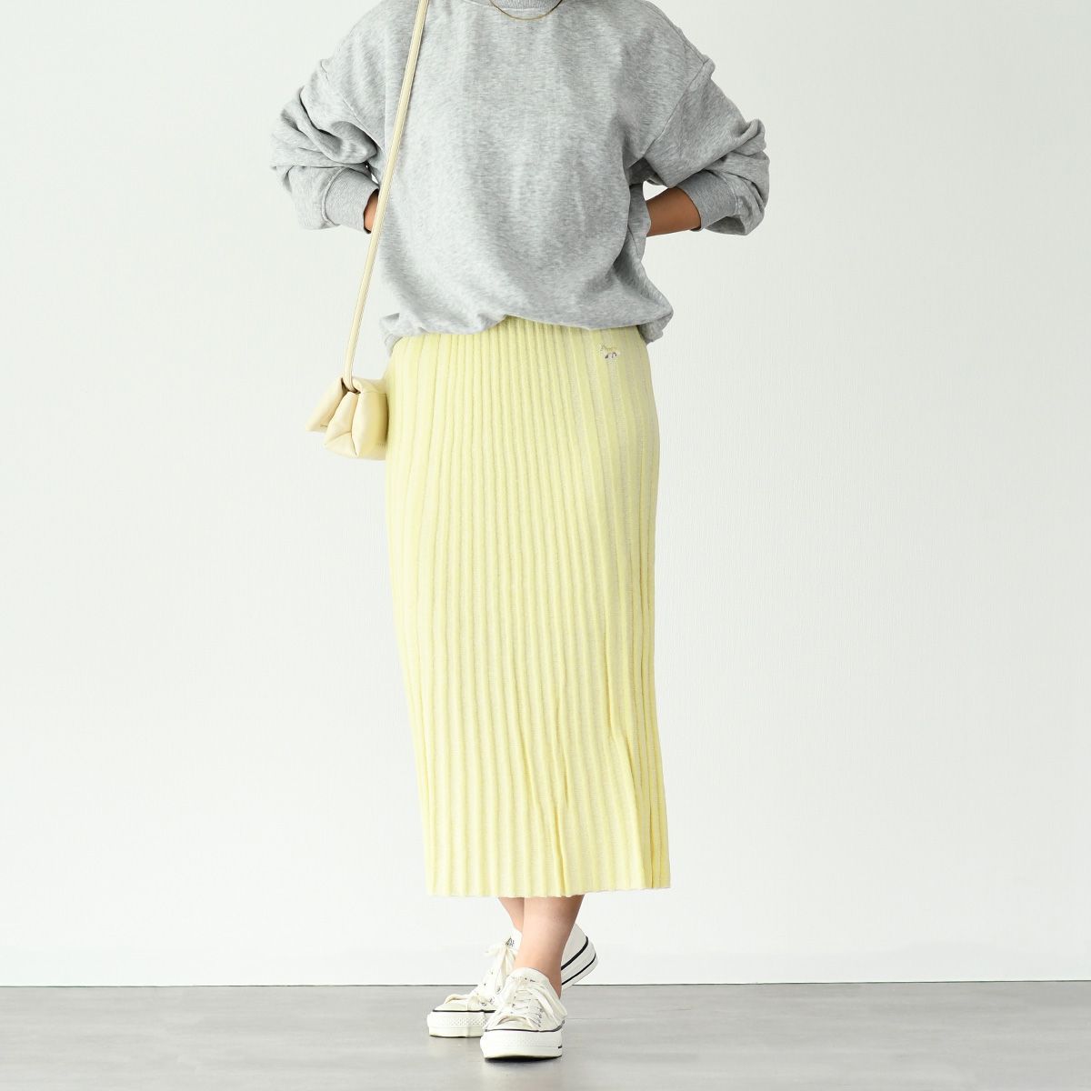 MAISON KITSUNE メゾンキツネ スカート ベイビーフォックス