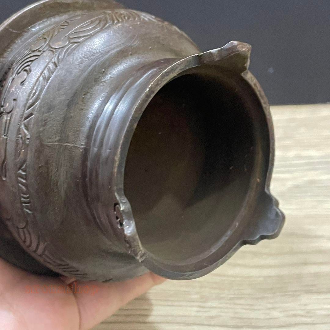 銅器 香炉 茶道香炉 室内薫香炉 香道具 装飾品 工芸品 置物