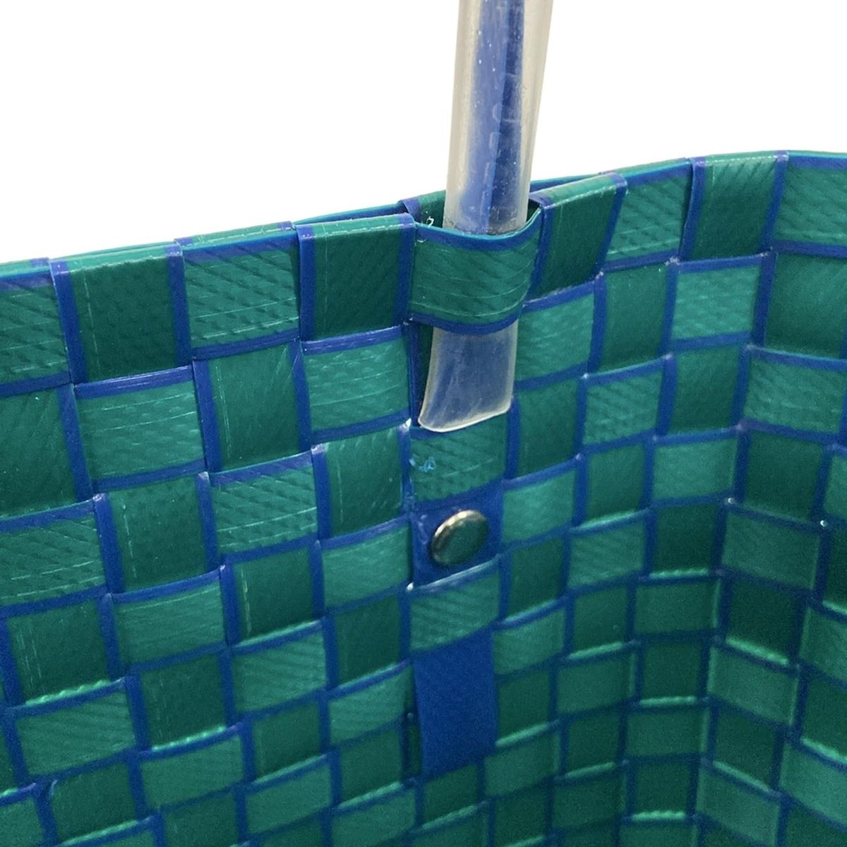 マルニ トートバッグ美品 MARNI MARKET ANIMAL BASKET グリーン