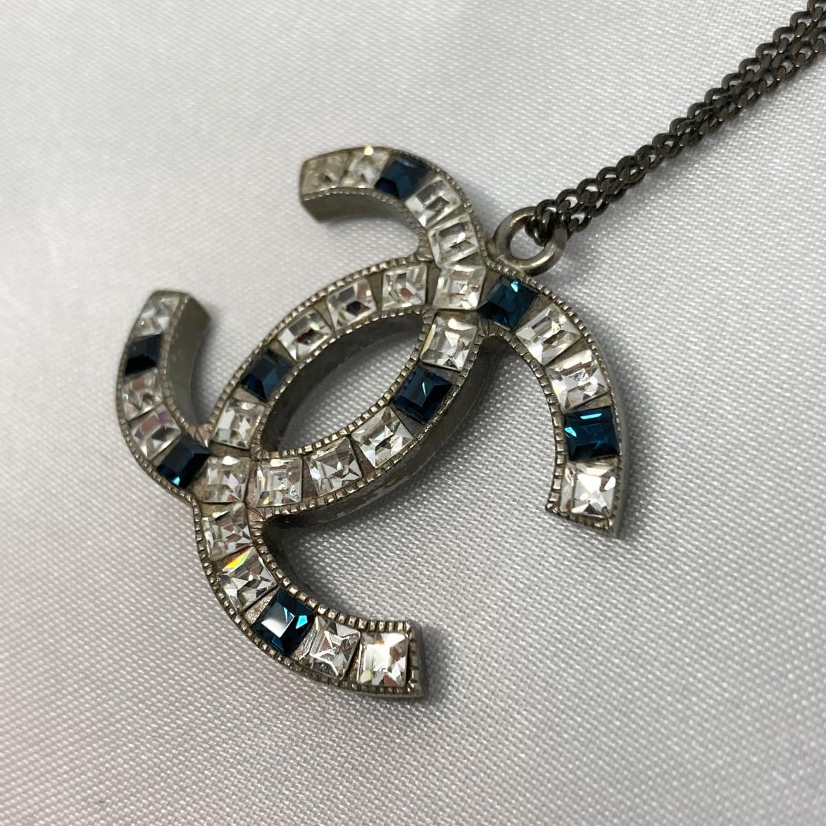 CHANEL （シャネル） ココマーク カラーストーン ネックレス