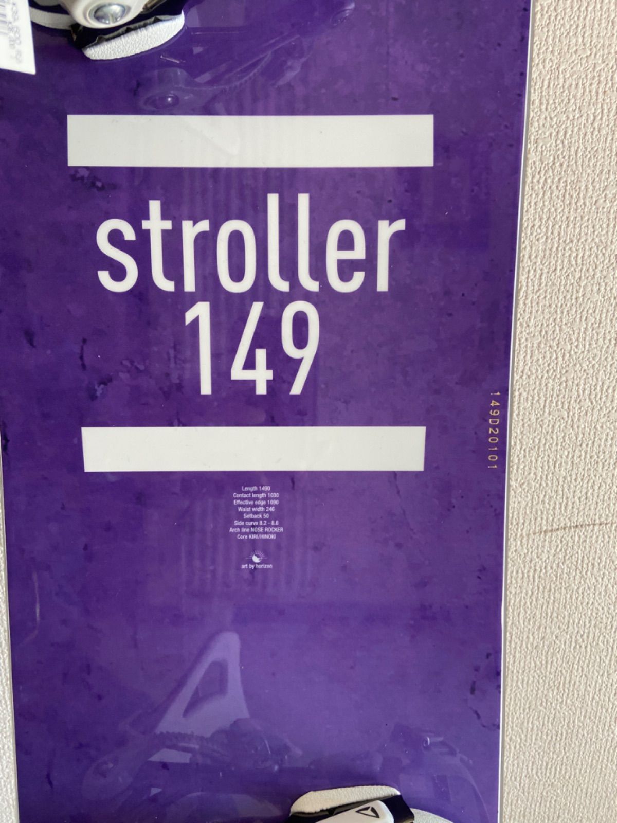 スノーボード 板 UNIT mfg Stroller 149 パウダーボード - メルカリ