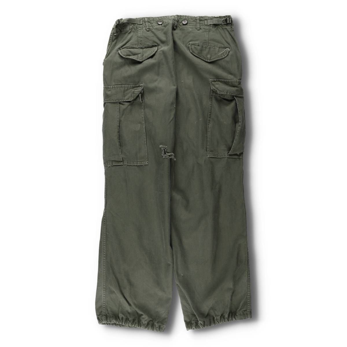 M51 米軍　トラウザー　フィールドパンツ　ミリタリー　古着　コットン デッドストック】50's【米軍実物】【M-51】【フィールド