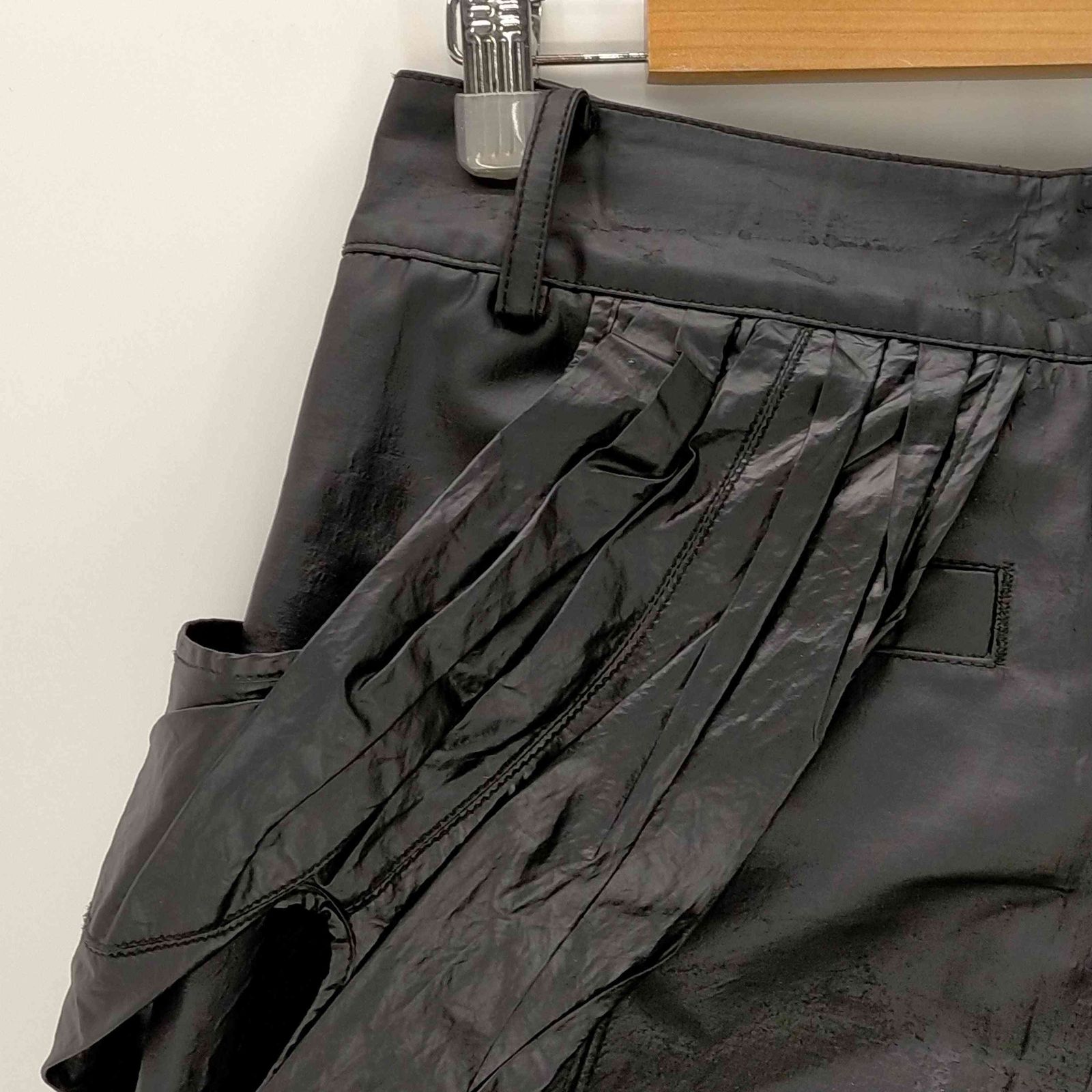 NUTEMPEROR WIDE PU LEATHER PANTS NUTEMPEROR】WIDE PU LEATHER PANTS