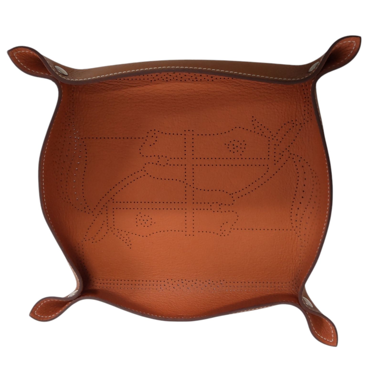 品 エルメス ヴィドポッシュ HERMES ブランド 小物入れ インテリア レザー 本体のみ S82123RK