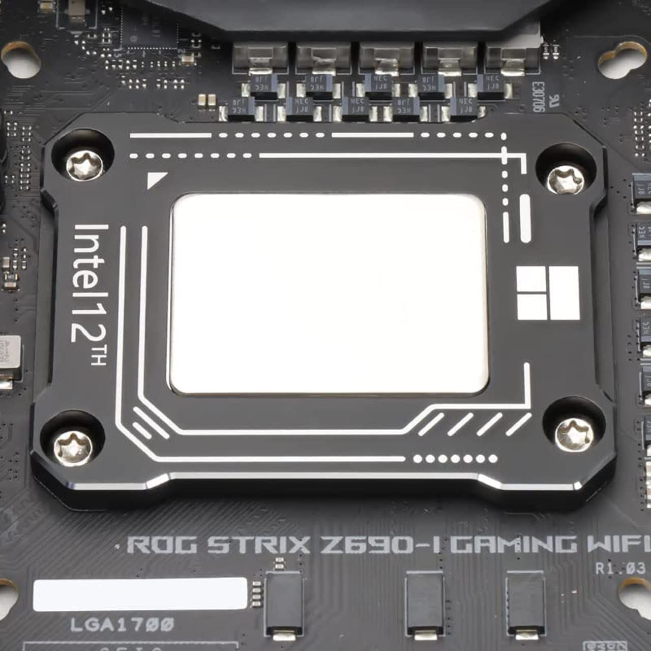 サーマルライト LGA1700-BCF CPU反り防止 固定金具 GRAY - PC/タブレット