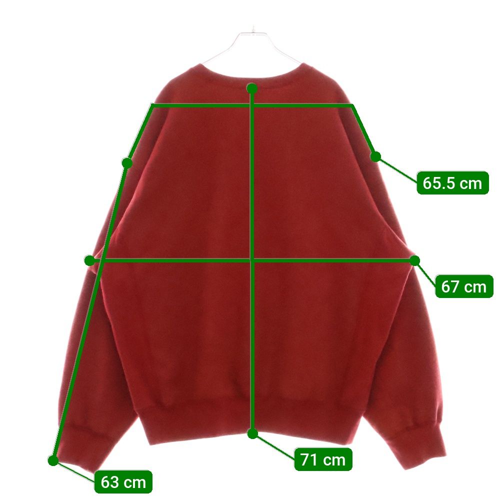 SUPREME (シュプリーム) 25SS Washed Box Logo Crewneck ウォッシュド
