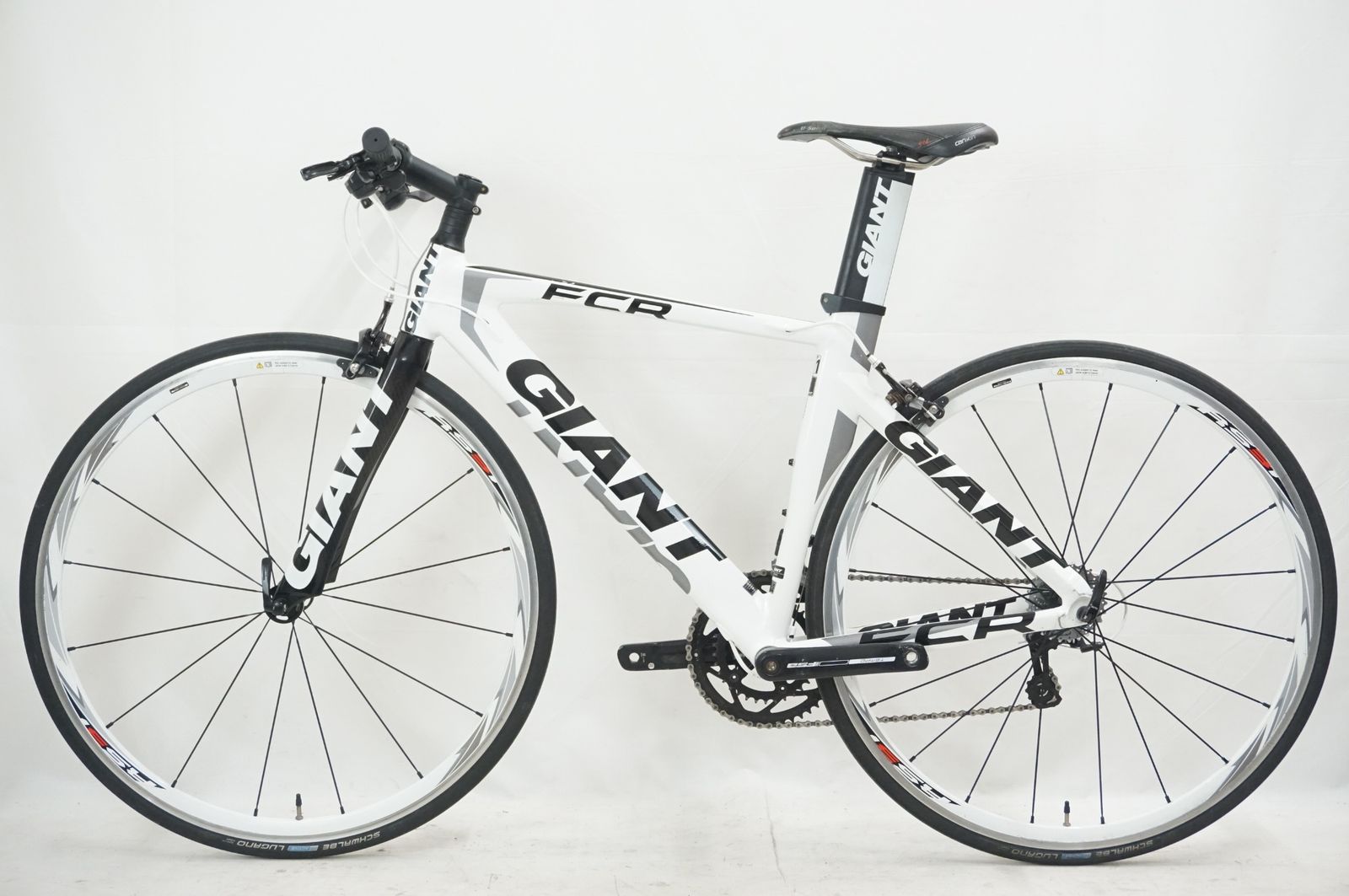 【希少】GIANT FCR ロードバイク ブラック・ホワイト 希少】GIANT FCR ロードバイク ブラック・ホワイト 希少】GIANT