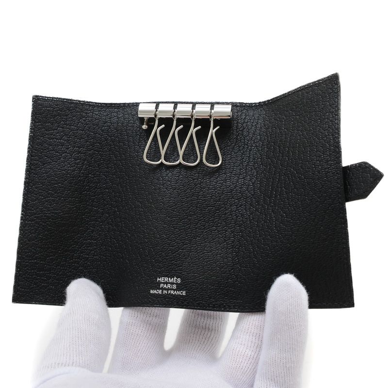 HERMES べアンミニシェーブルK刻印ブラック