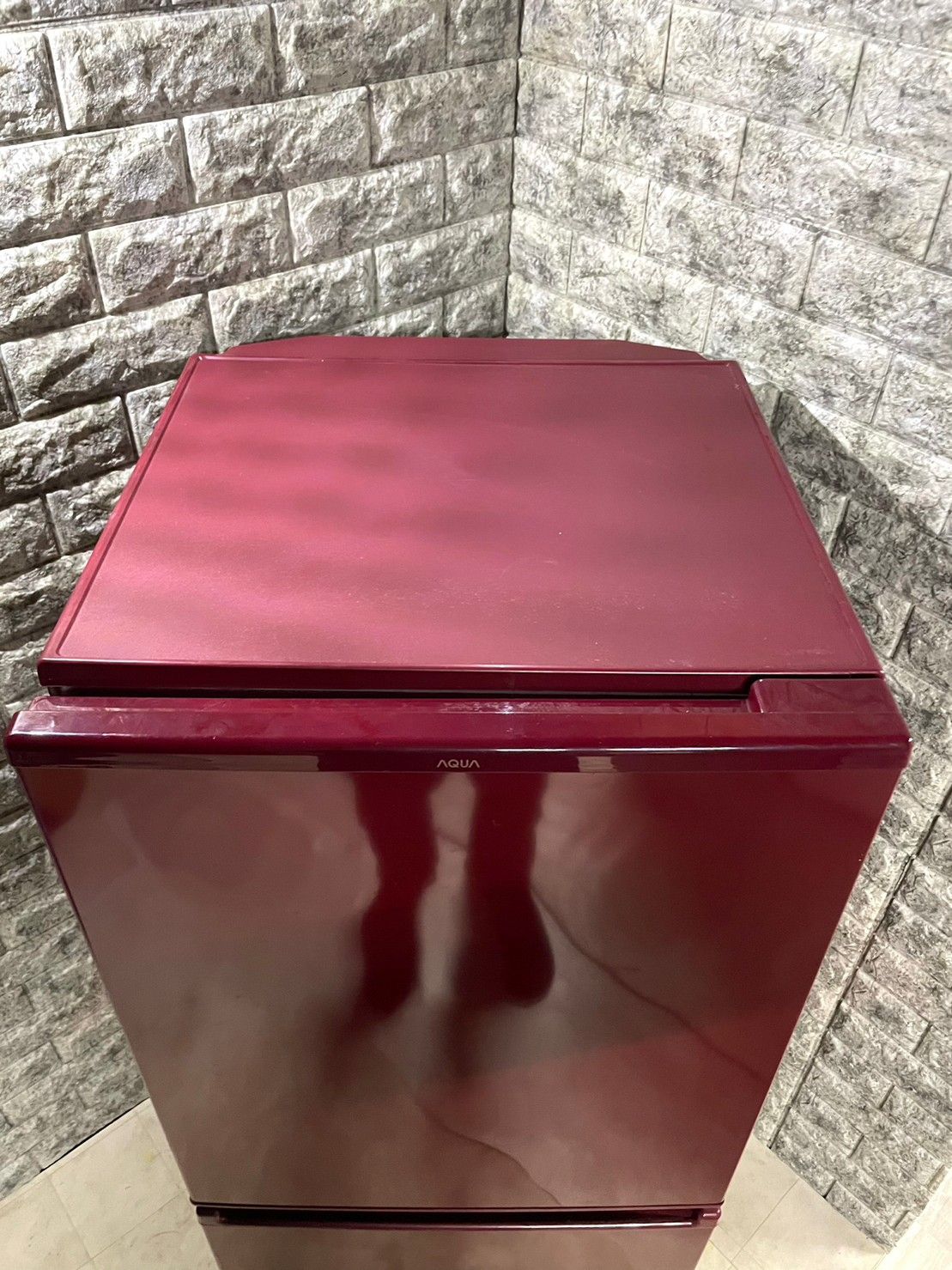 大阪限定配送☆3ヶ月保証付き☆2021年☆AQUA☆AQR-17K(R)☆冷凍冷蔵庫