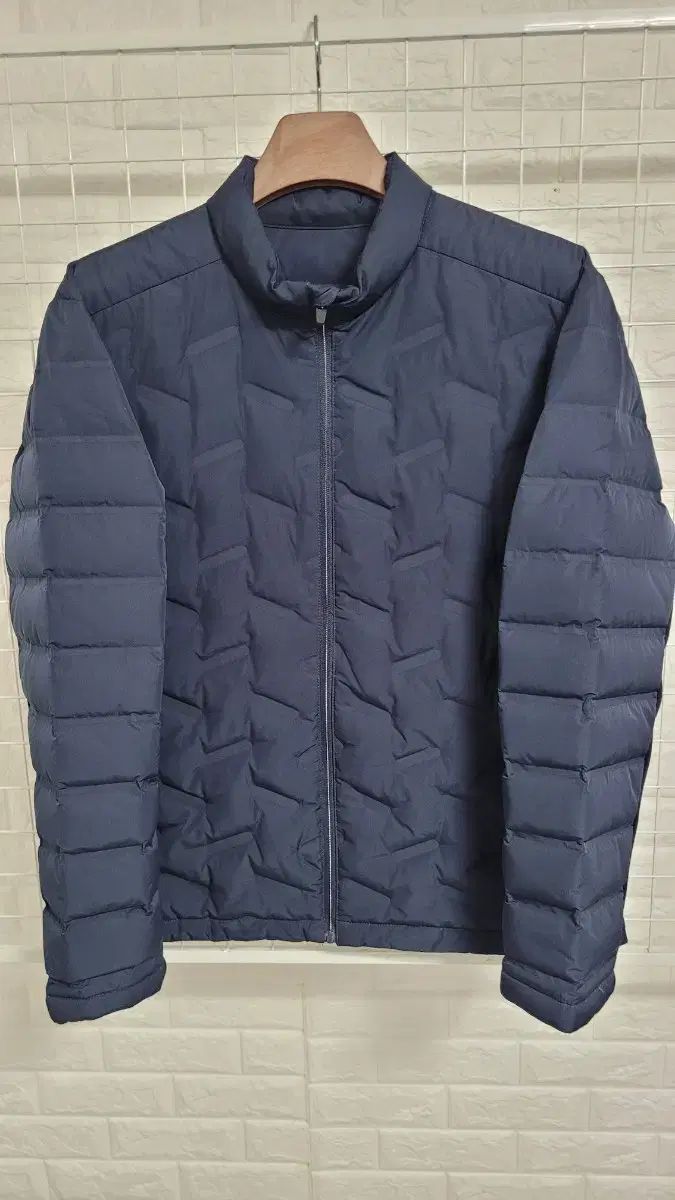 110 PGAピージーエイ ネイビー チューブパータン メンズゴルフウェア ダウンジャケットxxl